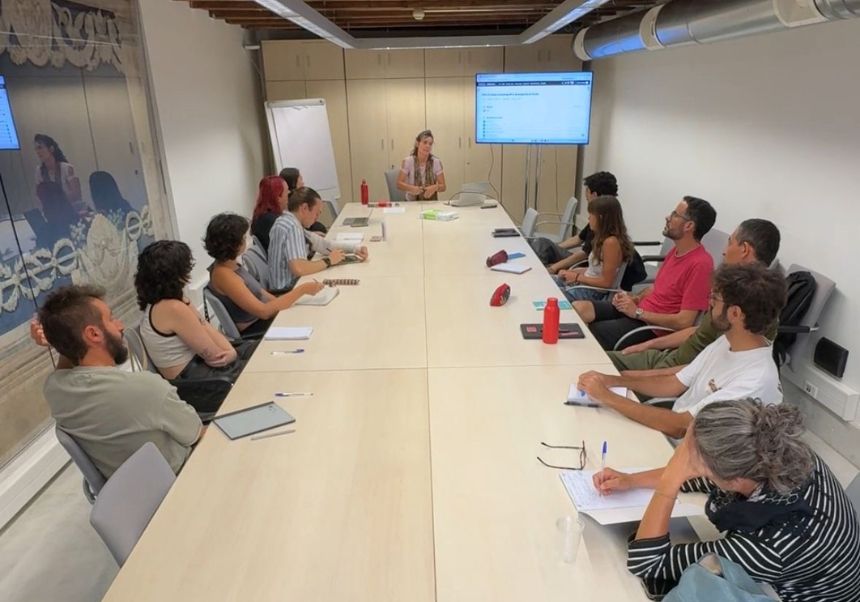 Students of PECA 2025 in the classroom
